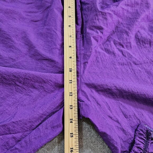 Boathouse XXL Joggers Men Purple Nylon Y2K Zip Elastic Pockets Athleisure Custom - Picture 5 of 11